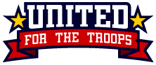 United for the Troops Logo